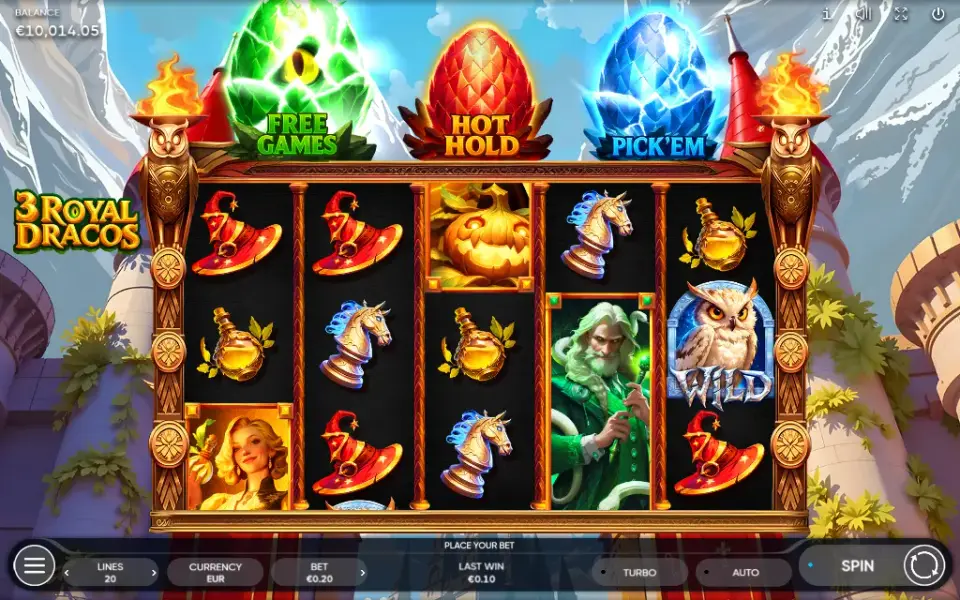 3 Royal Dracos, spin 98