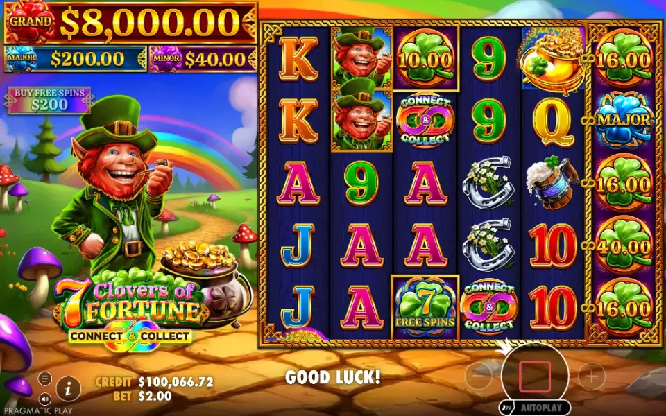 7 Clovers of Fortune, spin 143