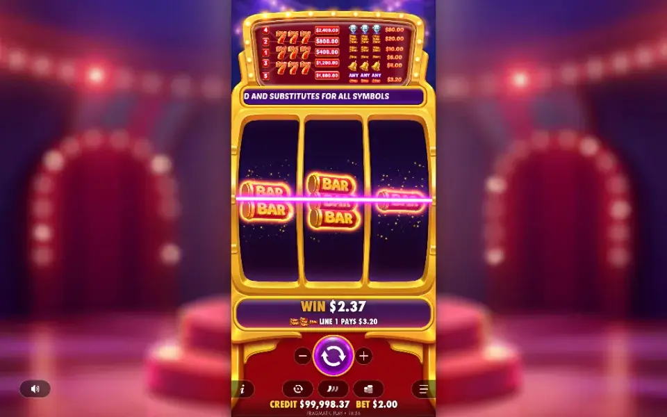 777 Rush, spin 38