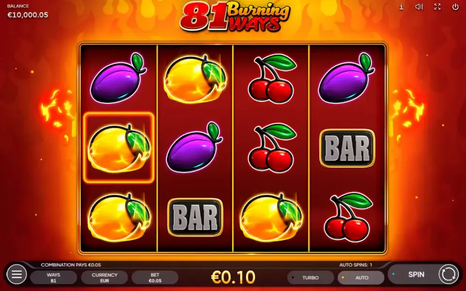 81 Burning Ways, spin 14