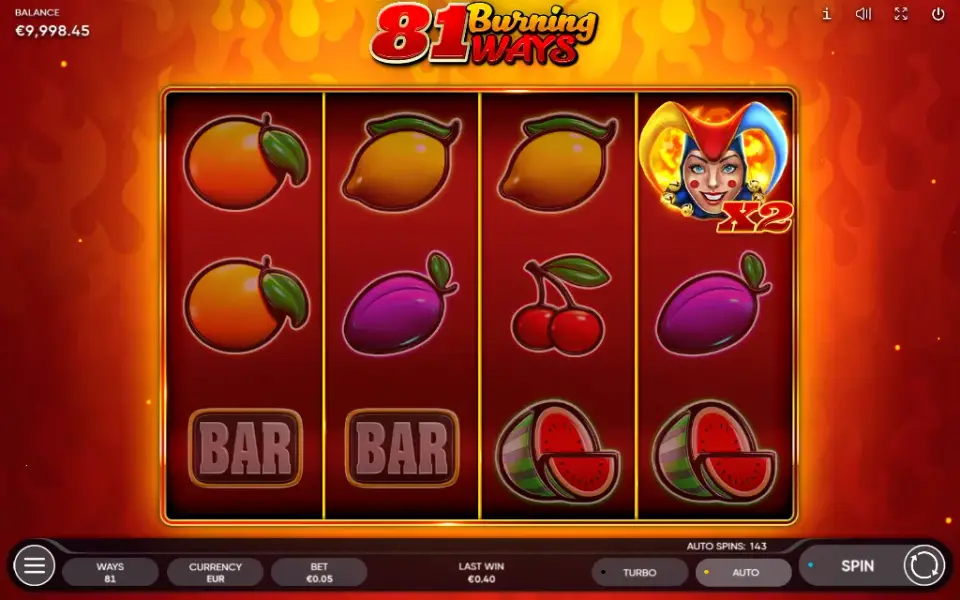 81 Burning Ways, spin 290