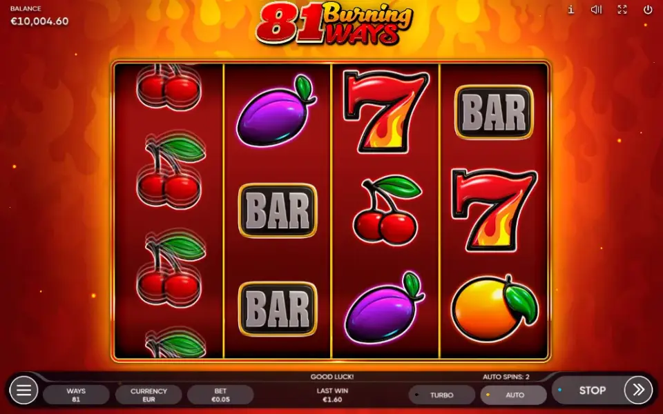 81 Burning Ways, spin 21