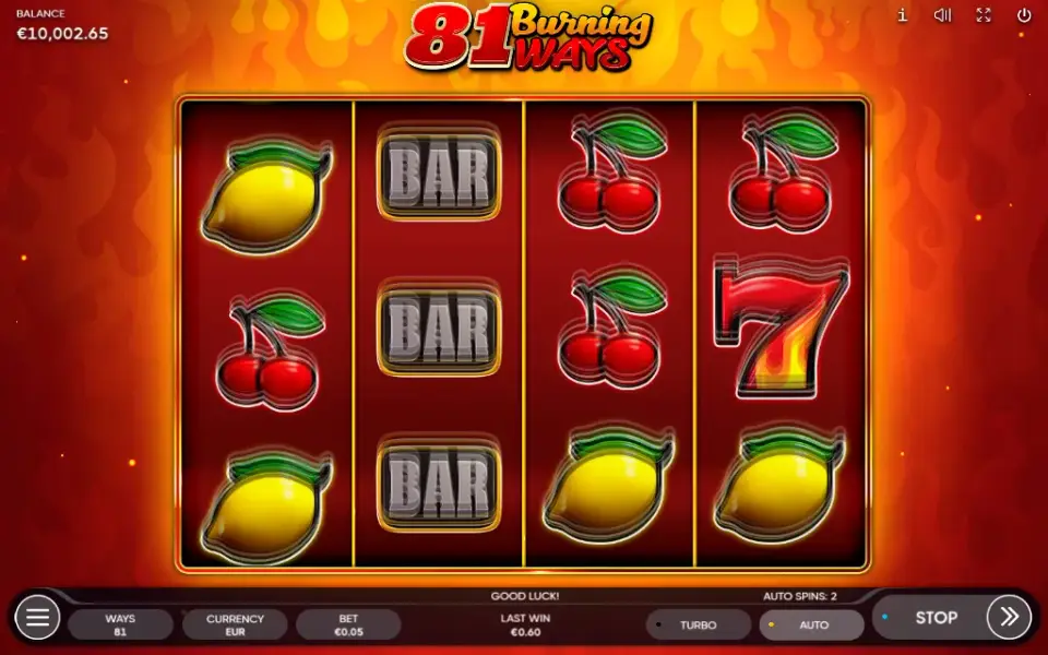 81 Burning Ways, spin 93