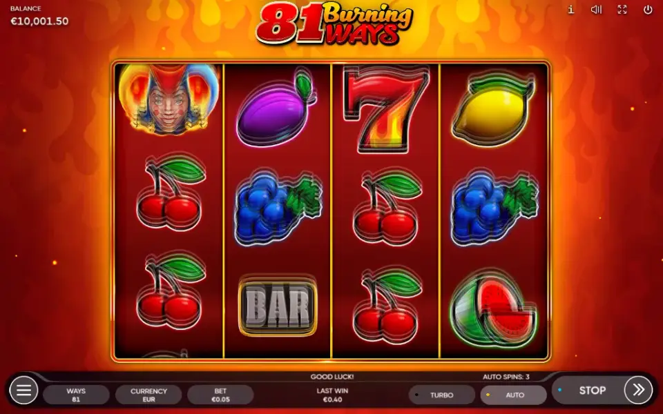 81 Burning Ways, spin 149