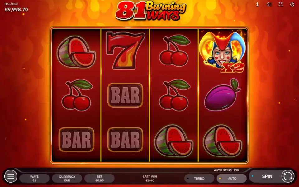 81 Burning Ways, spin 285