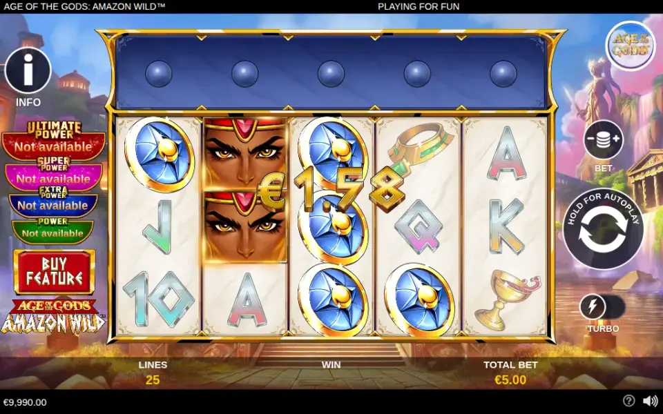 Age of the Gods: Amazon Wild, spin 13