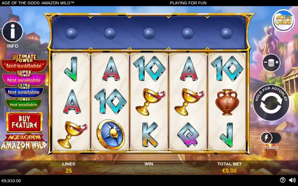 Age of the Gods: Amazon Wild, spin 92