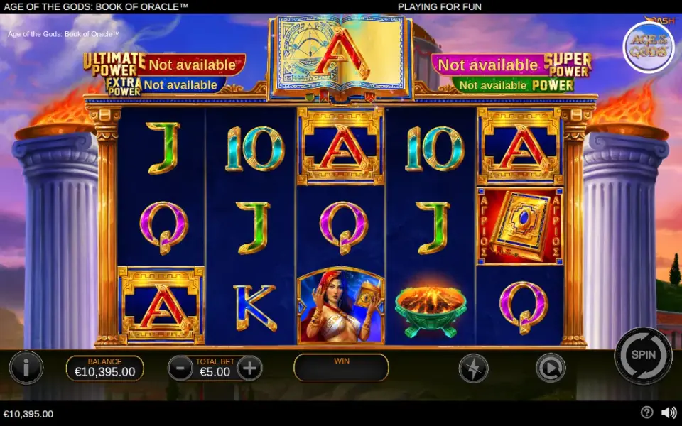 Age of the Gods: Book of Oracle, spin 96