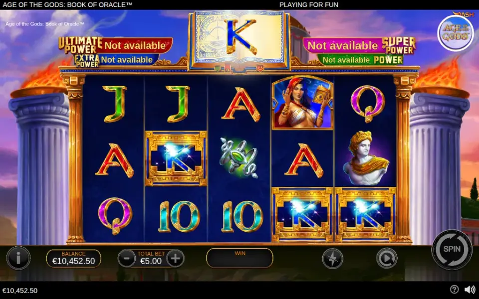 Age of the Gods: Book of Oracle, spin 108
