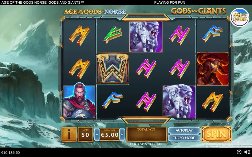 Age of the Gods Norse: Gods and Giants, spin 15