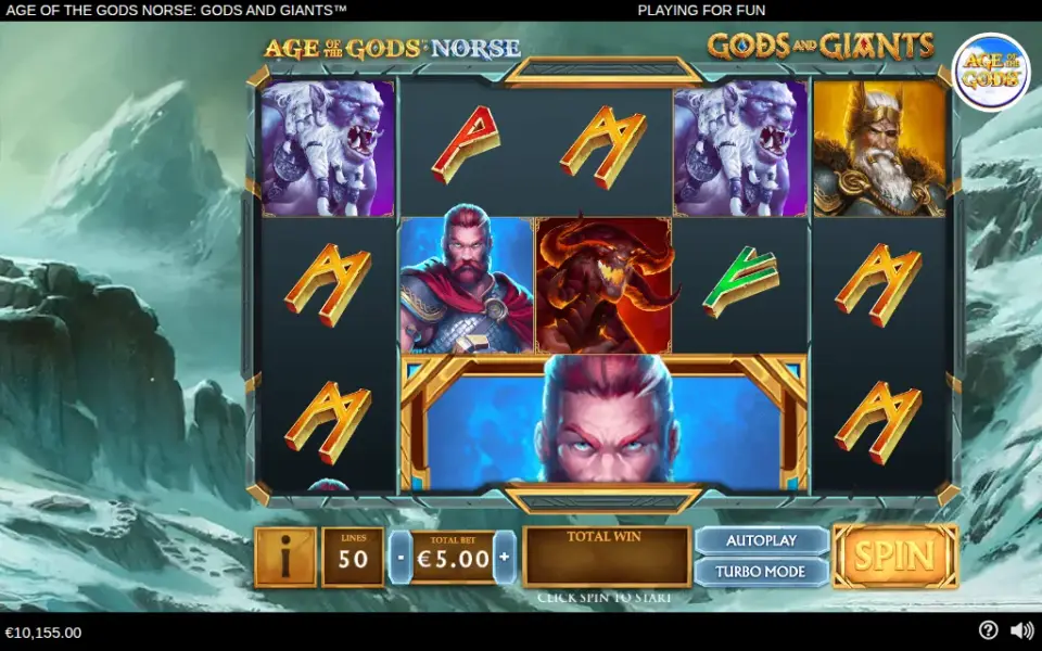 Age of the Gods Norse: Gods and Giants, spin 35