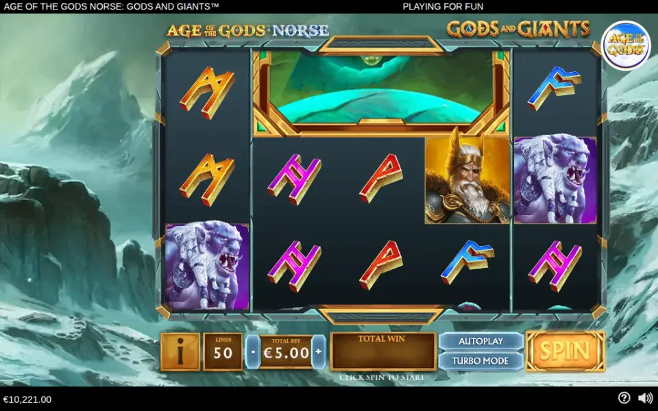 Age of the Gods Norse: Gods and Giants, spin 107