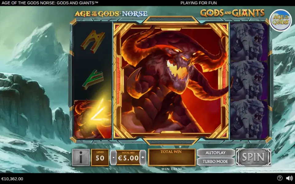 Age of the Gods Norse: Gods and Giants, spin 131