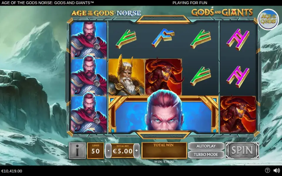 Age of the Gods Norse: Gods and Giants, spin 138