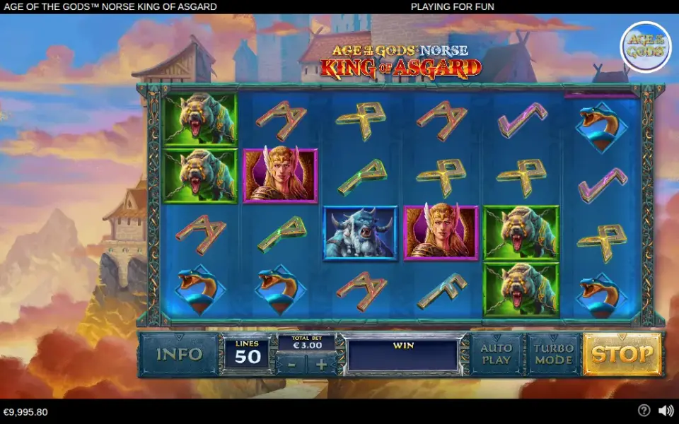 Age of the Gods Norse: King of Asgard, spin 26