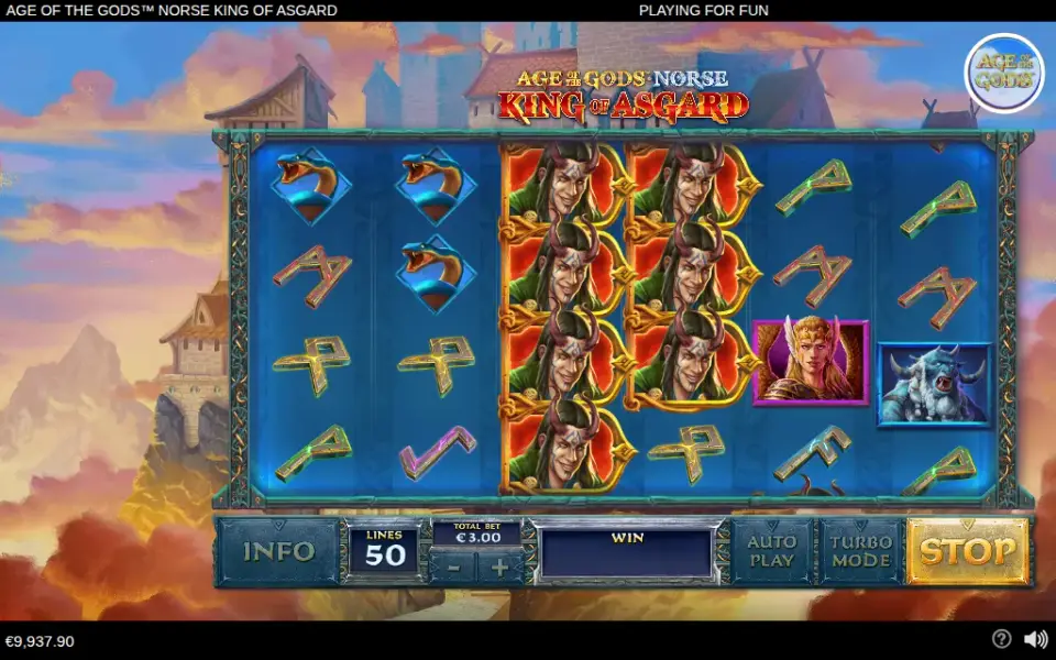 Age of the Gods Norse: King of Asgard, spin 67