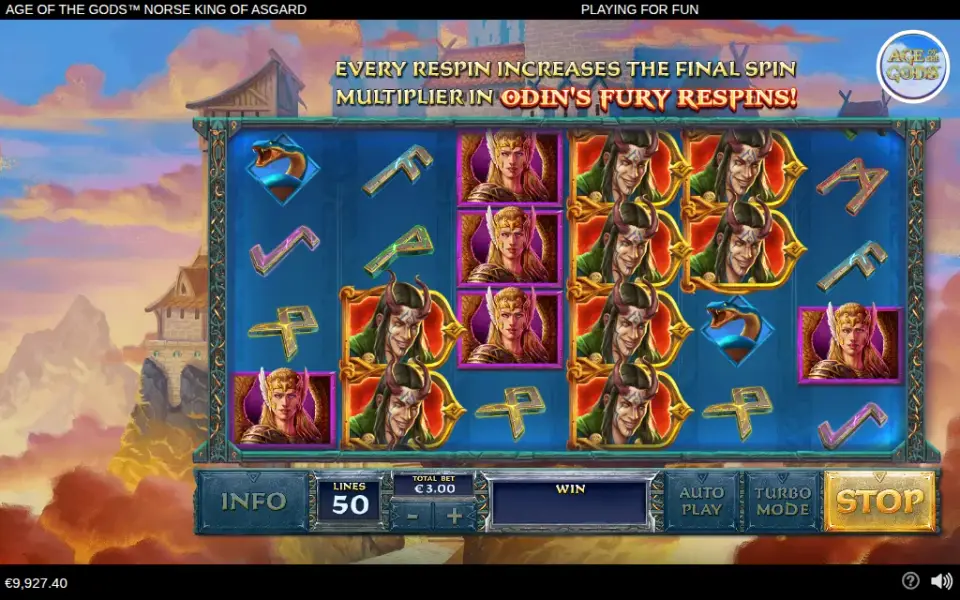 Age of the Gods Norse: King of Asgard, spin 82