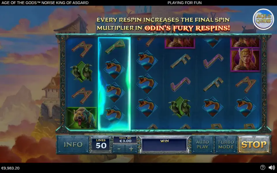 Age of the Gods Norse: King of Asgard, spin 87