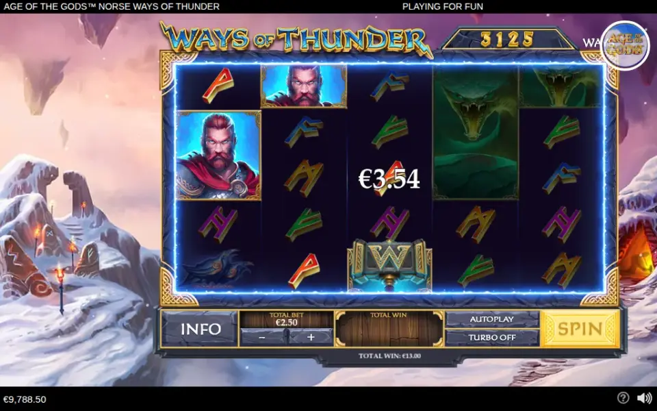 Age of the Gods Norse: Ways of Thunder, spin 139