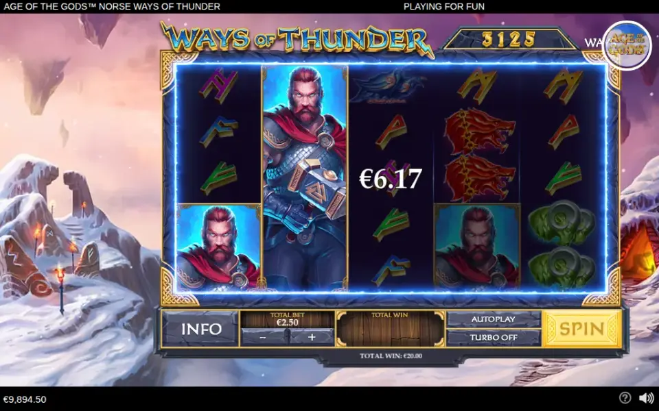 Age of the Gods Norse: Ways of Thunder, spin 143