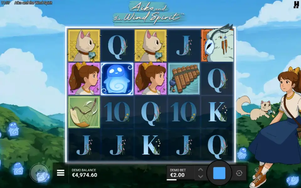 Aiko and the Wind Spirit, spin 16