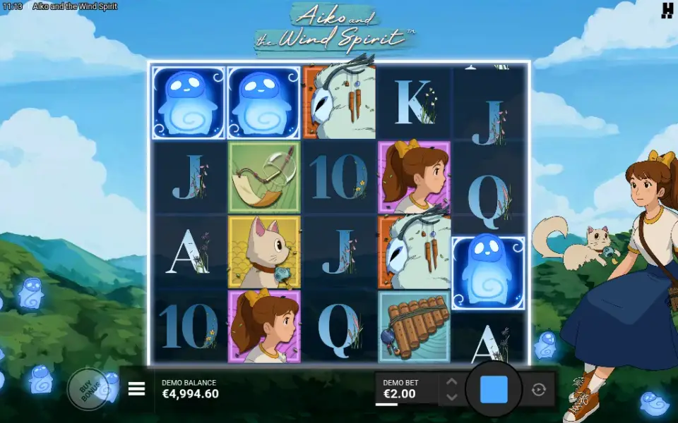 Aiko and the Wind Spirit, spin 52
