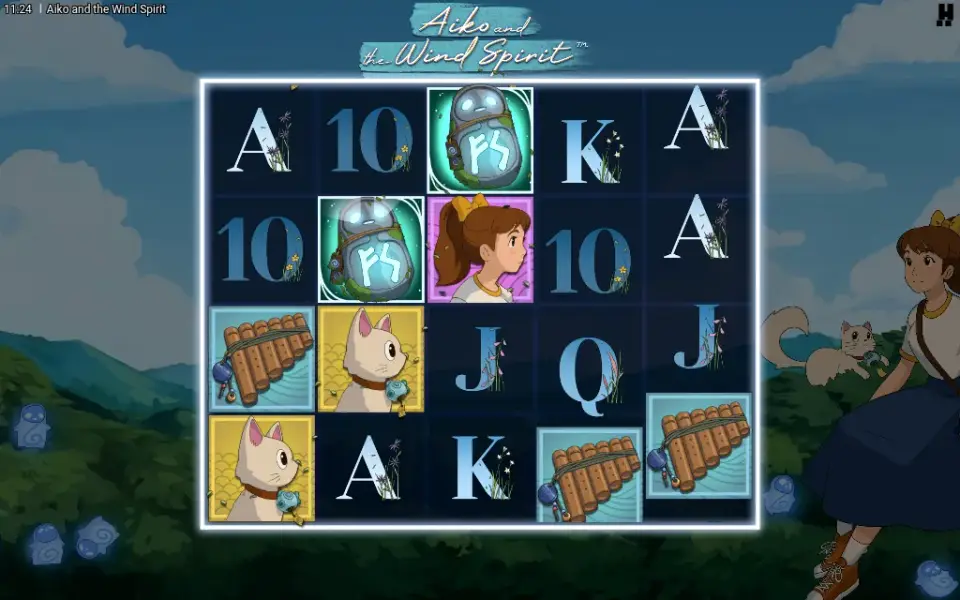 Aiko and the Wind Spirit, spin 125