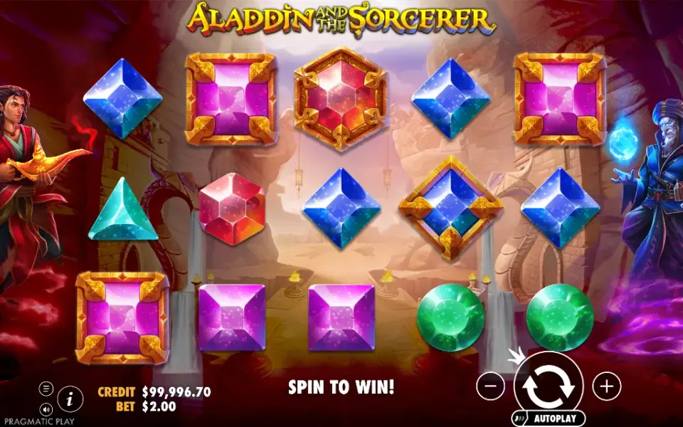 Aladdin and the Sorcerer, spin 14