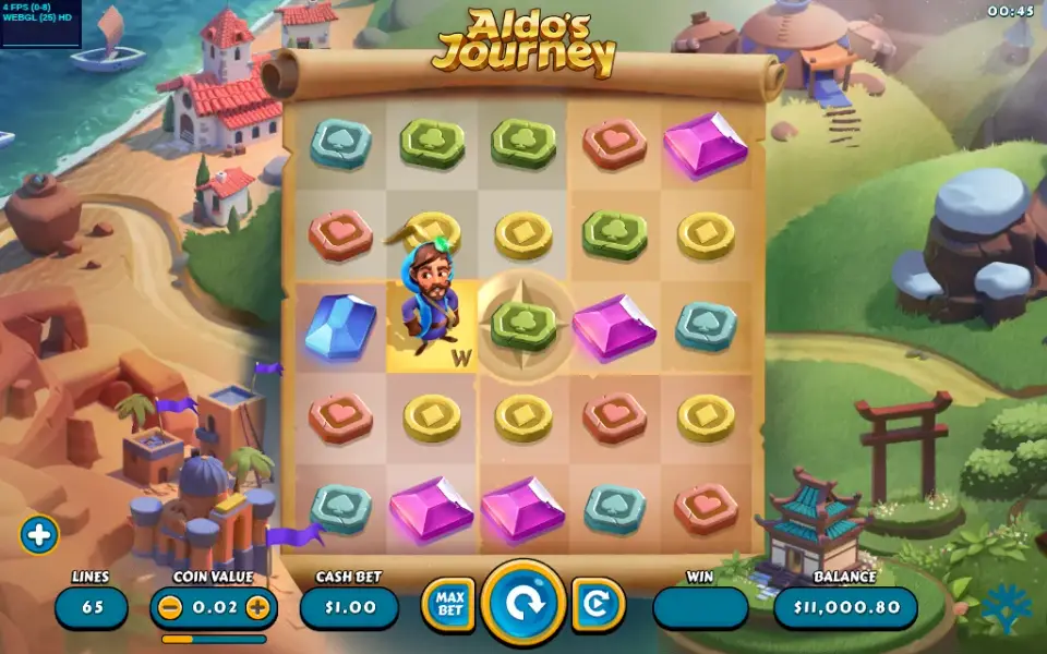 Aldo's Journey, spin 19