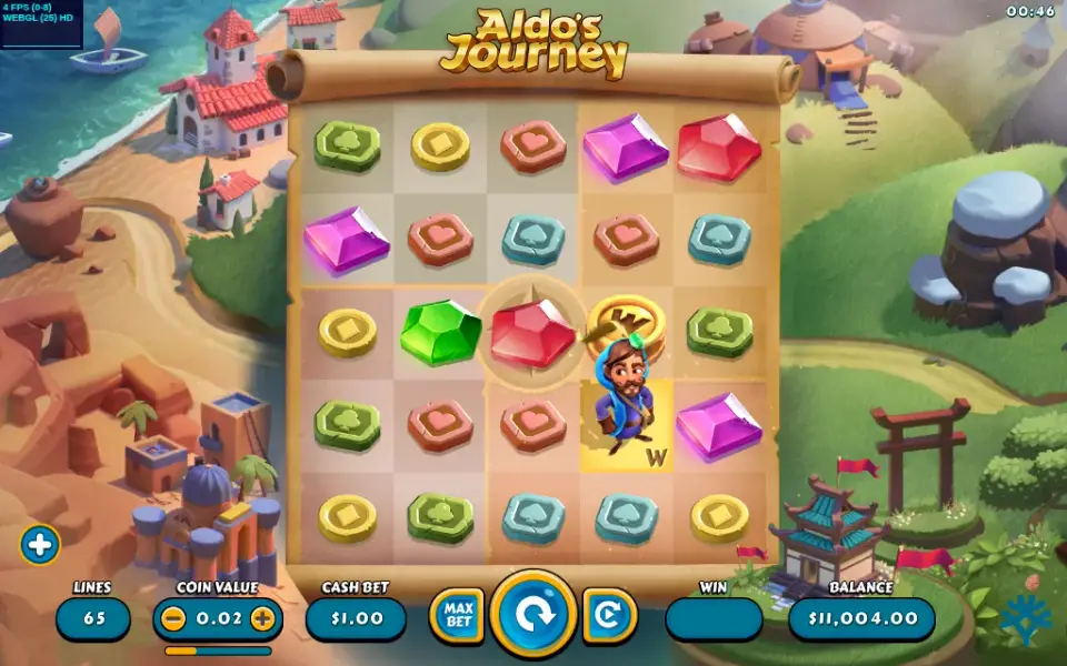 Aldo's Journey, spin 22