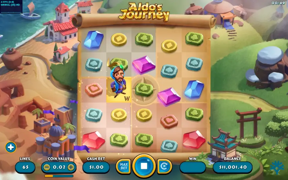 Aldo's Journey, spin 39