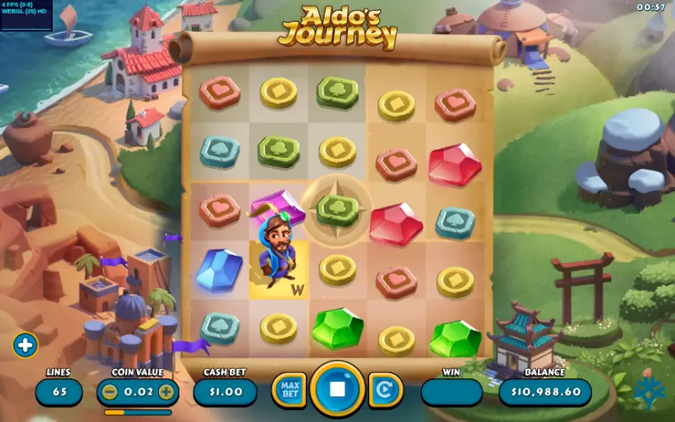 Aldo's Journey, spin 83