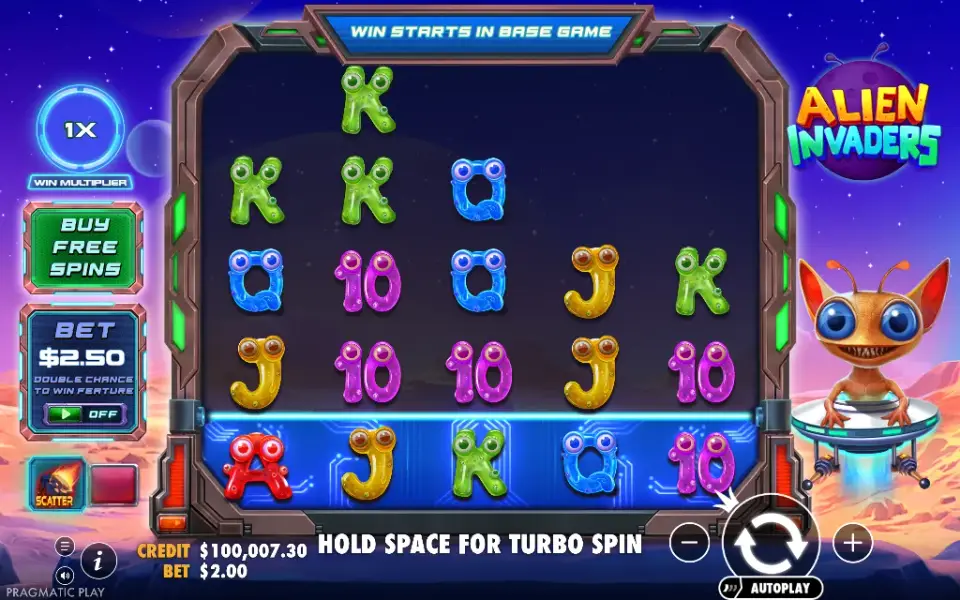 Alien Invaders, spin 138