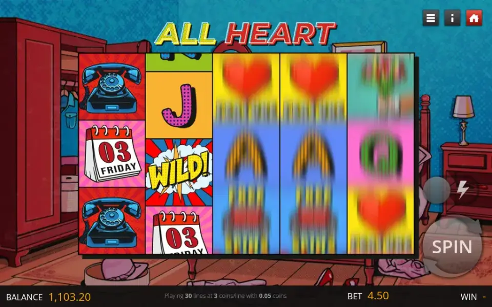 All Heart, spin 139