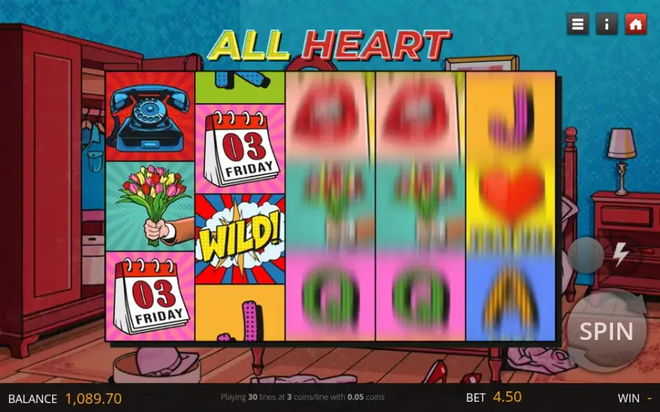 All Heart, spin 149