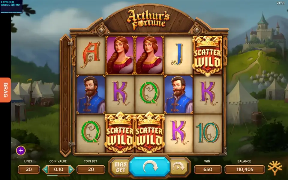 Arthur's Fortune, spin 65