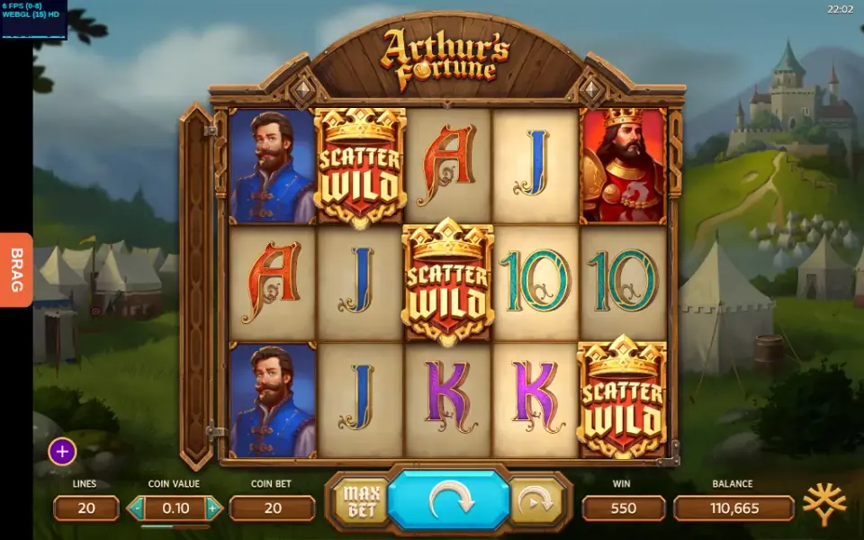 Arthur's Fortune, spin 87