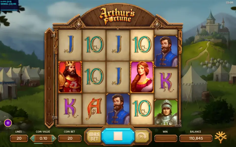 Arthur's Fortune, spin 106