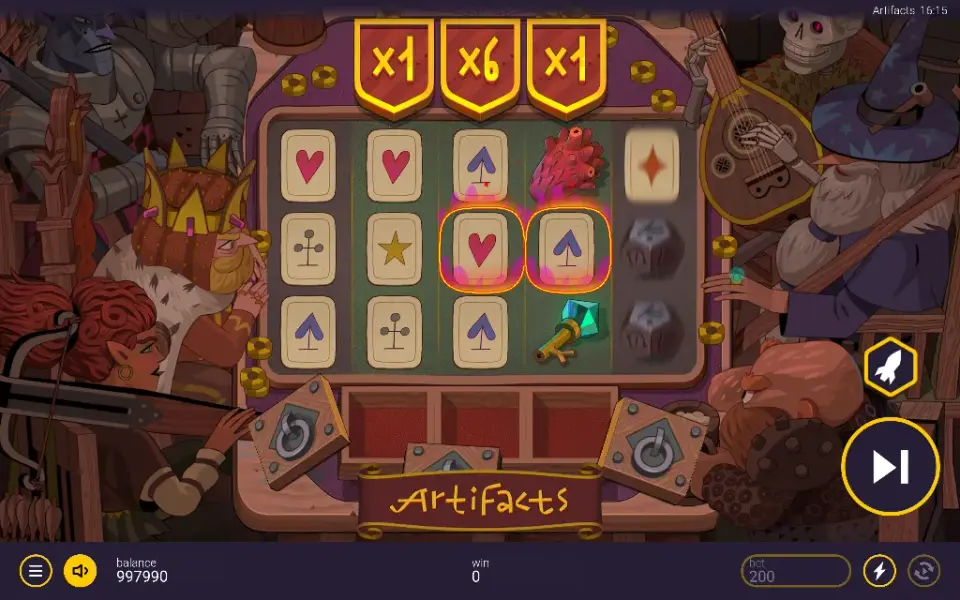 Artifacts, spin 20