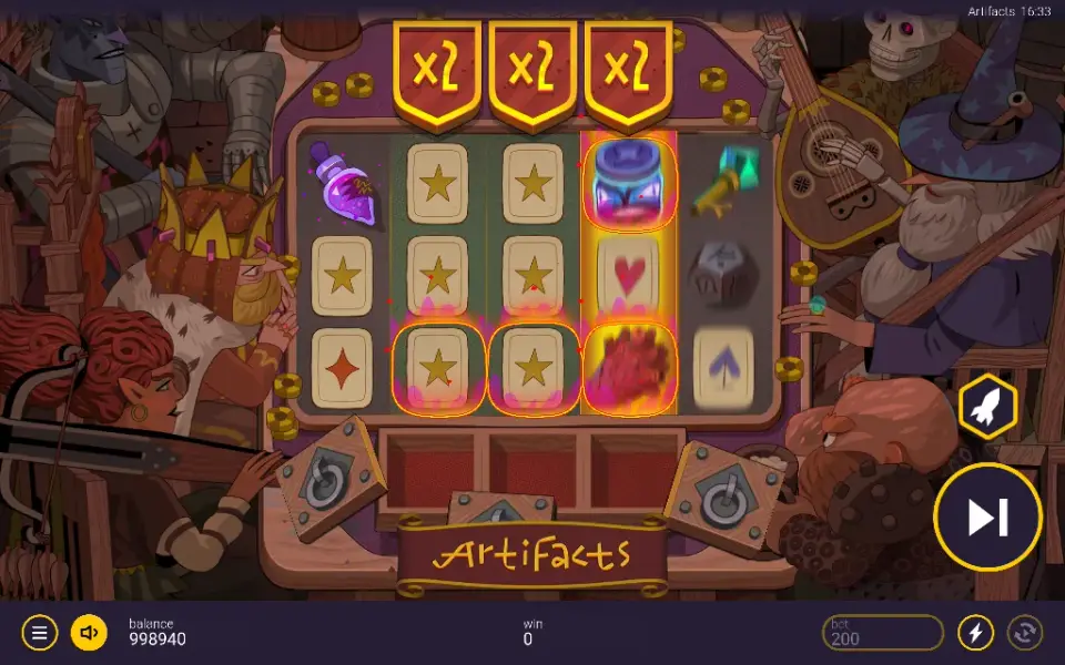 Artifacts, spin 86