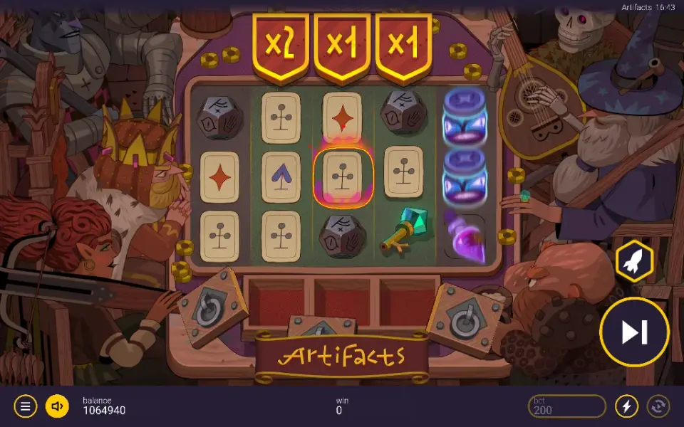 Artifacts, spin 115