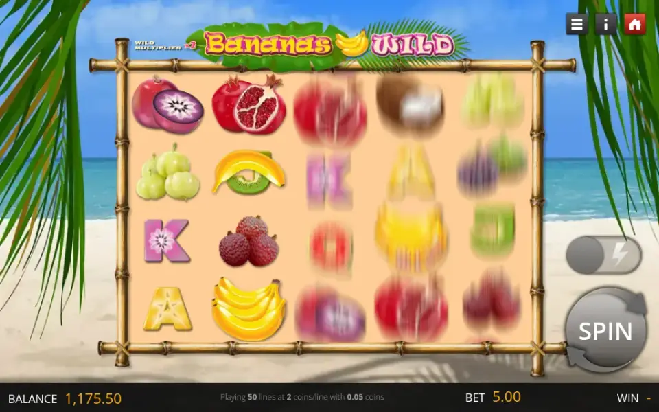 Bananas Wild, spin 75