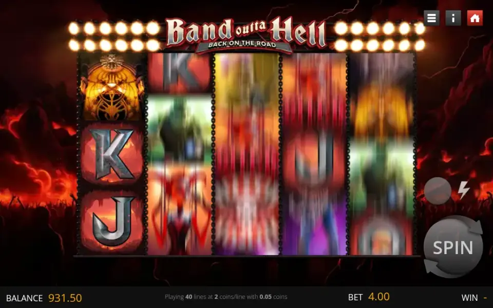 Band Outta Hell: Back on the Road, spin 30