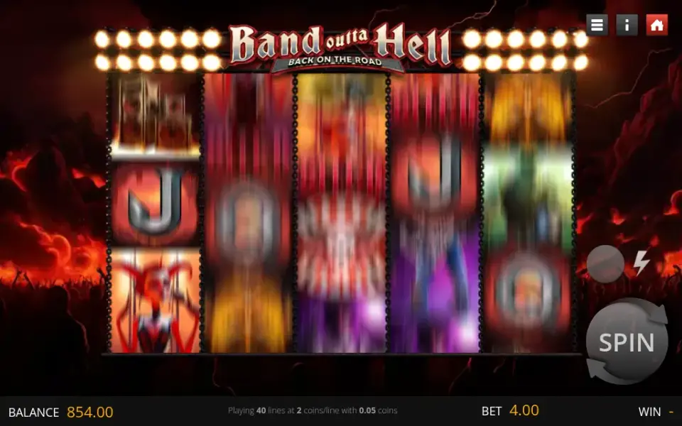 Band Outta Hell: Back on the Road, spin 65