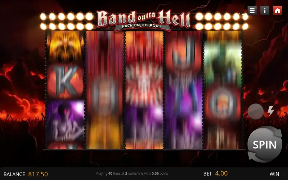 Band Outta Hell: Back on the Road, spin 124