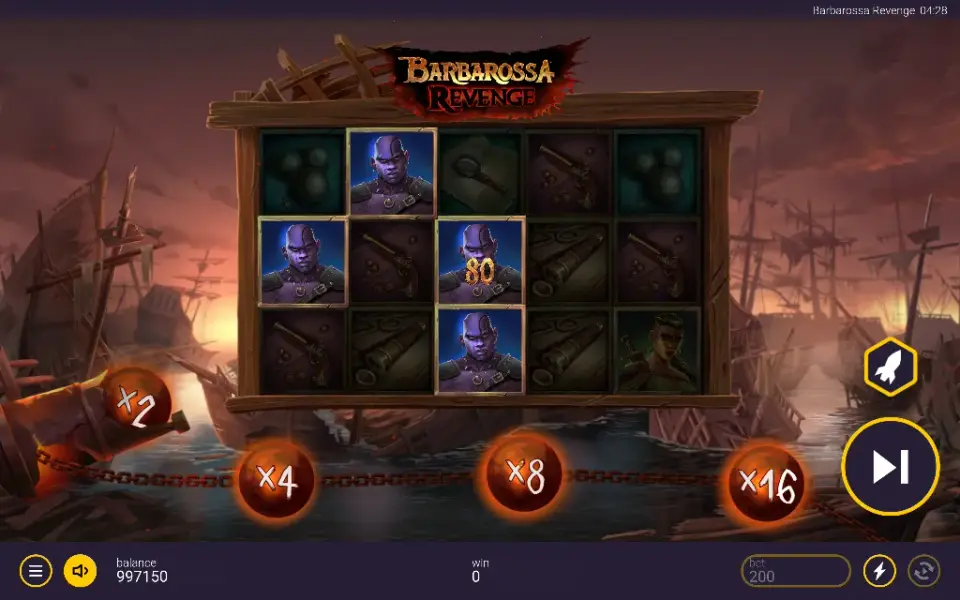 Barbarossa Revenge, spin 101