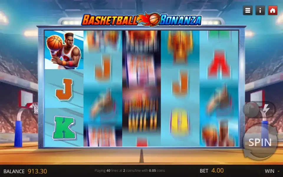 Basketball Bonanza, spin 73