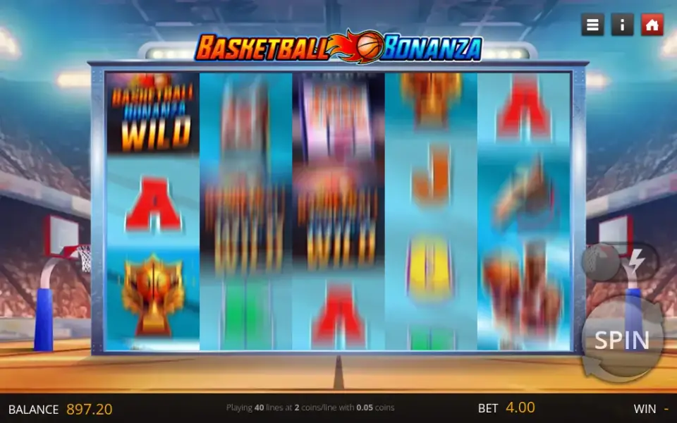 Basketball Bonanza, spin 91