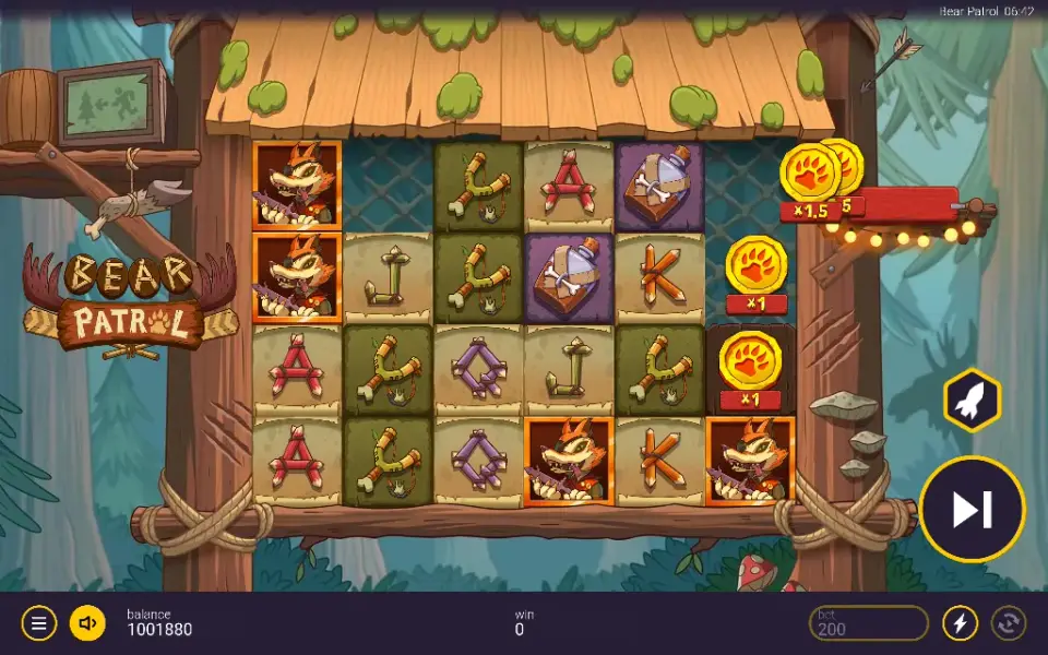 Bear Patrol, spin 68