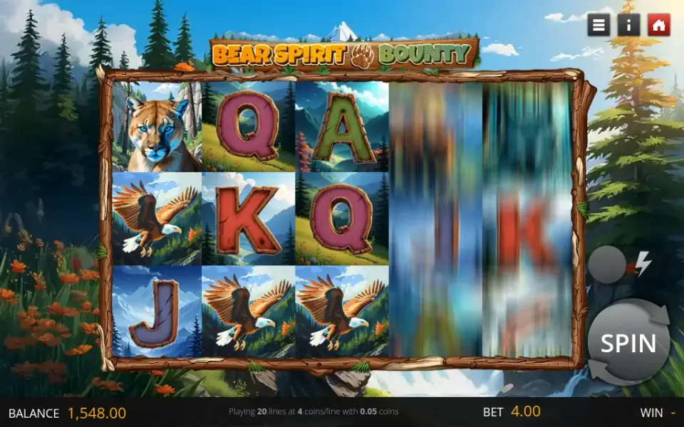 Bear Spirit Bounty, spin 108
